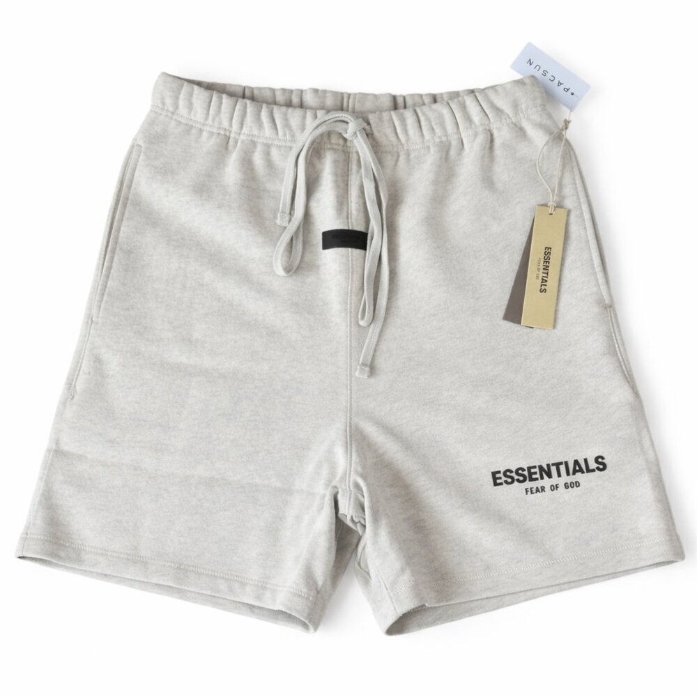 Fear of God Essentials Shorts Light Oatmeal NWT Minimal Streetwear